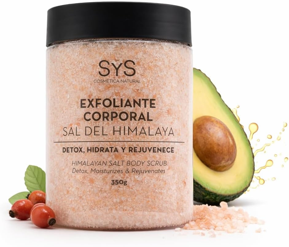 Exfoliante Corporal Sal Rosa Del Himalaya - Natural Y Vegano - Labnatur